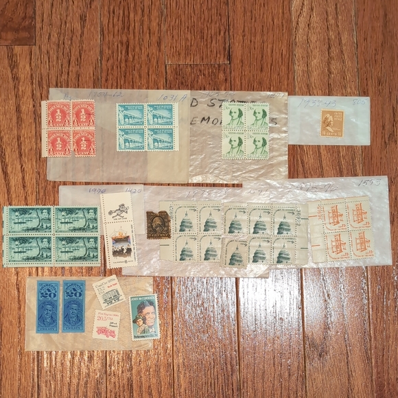 USPS Other - USPS Vintage Stamp Bundle 38 Stamps New